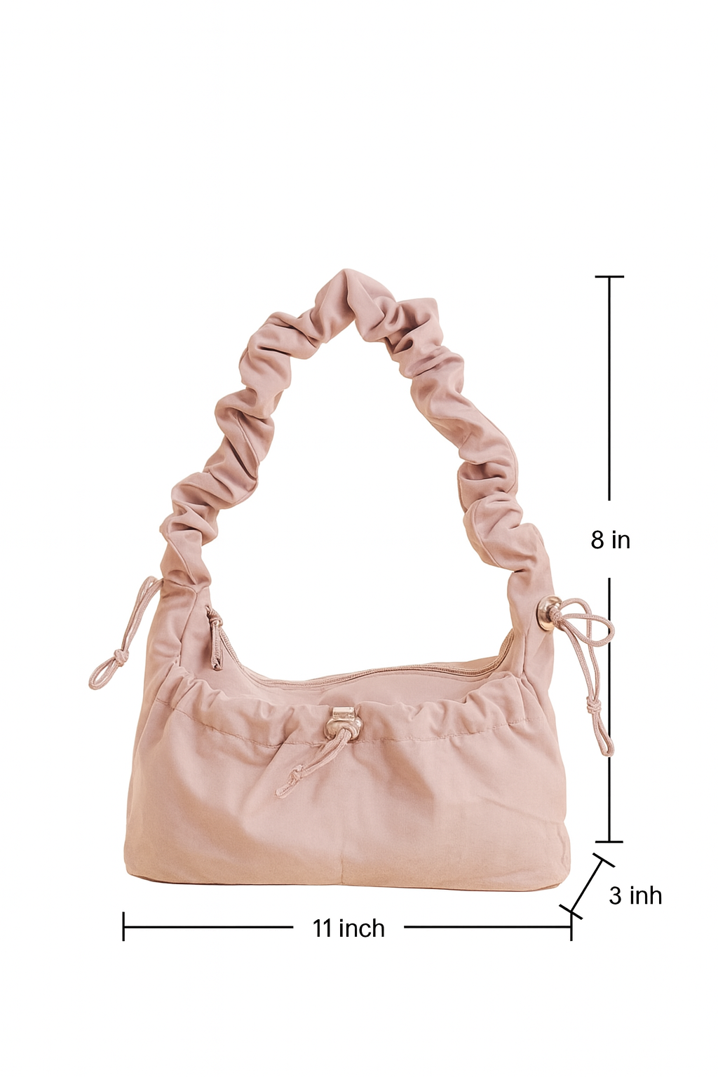 Cloud Gather Bag Pink