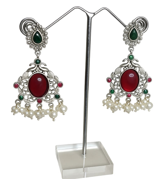 Floral Motif earrings