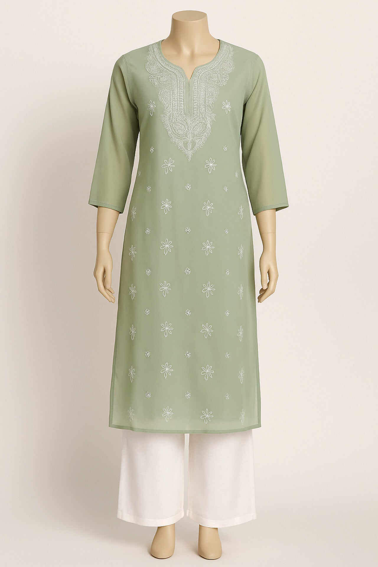chikankari kurta