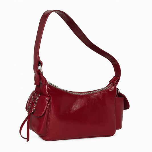 Bold Red Shoulder Bag