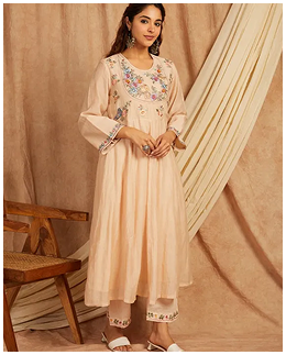 Beige Kurta