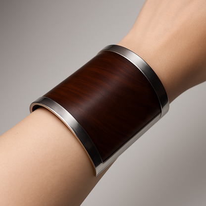 Vanya Luxe Wooden Kada