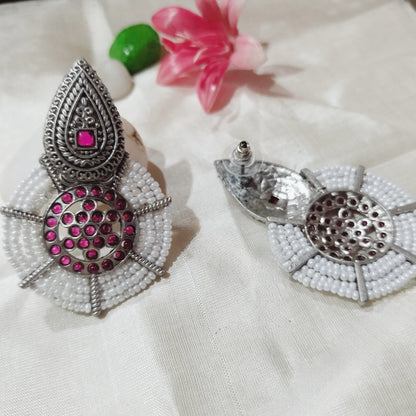 Kundan Circle Drops