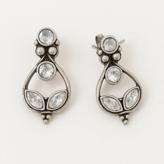 Crystal Bloom Earrings