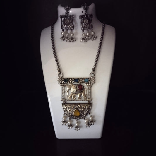 Gajaraj Elegance set ( yellow & multi colour)