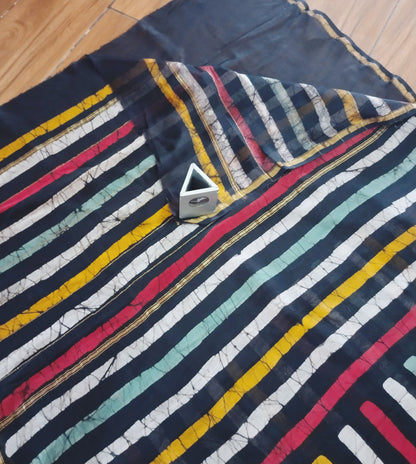 Hand Printed Saree