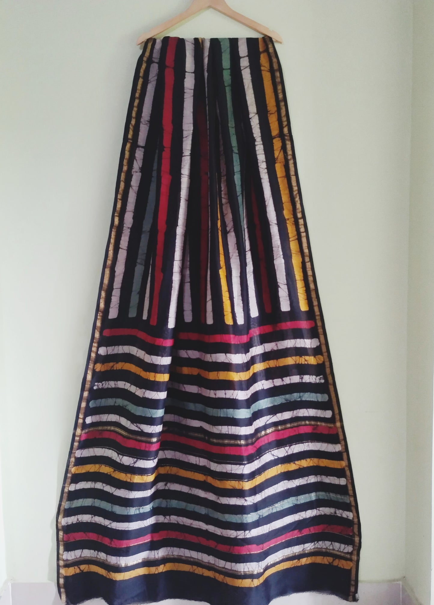 Hand Printed Saree