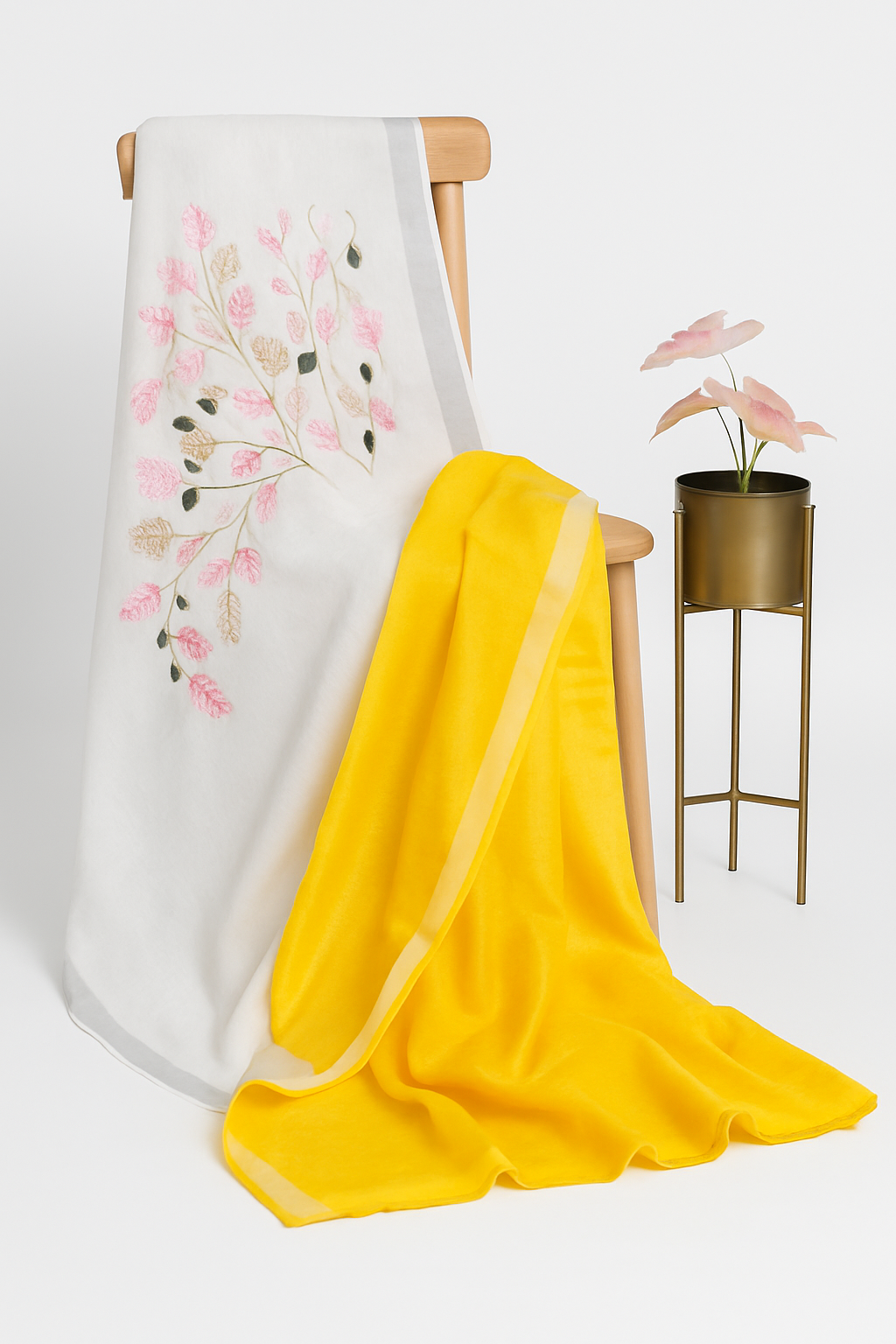 Linen Saree