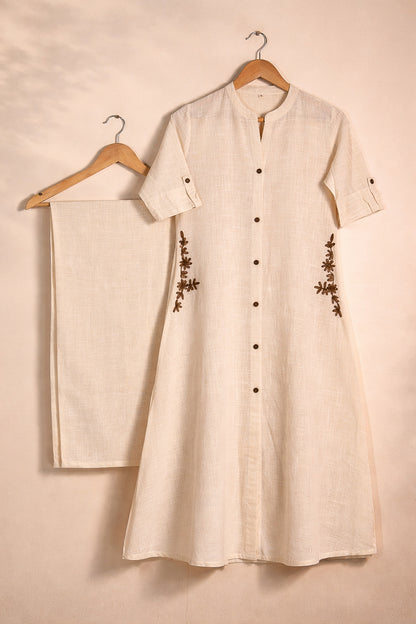 Rust Bloom Cotton Set