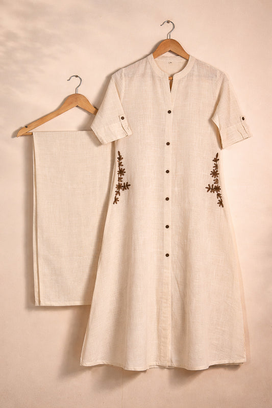 Rust Bloom Cotton Set