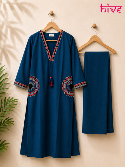 Office Wear Cotton Suit