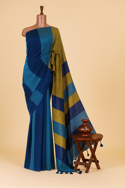 Khadi cotton saree