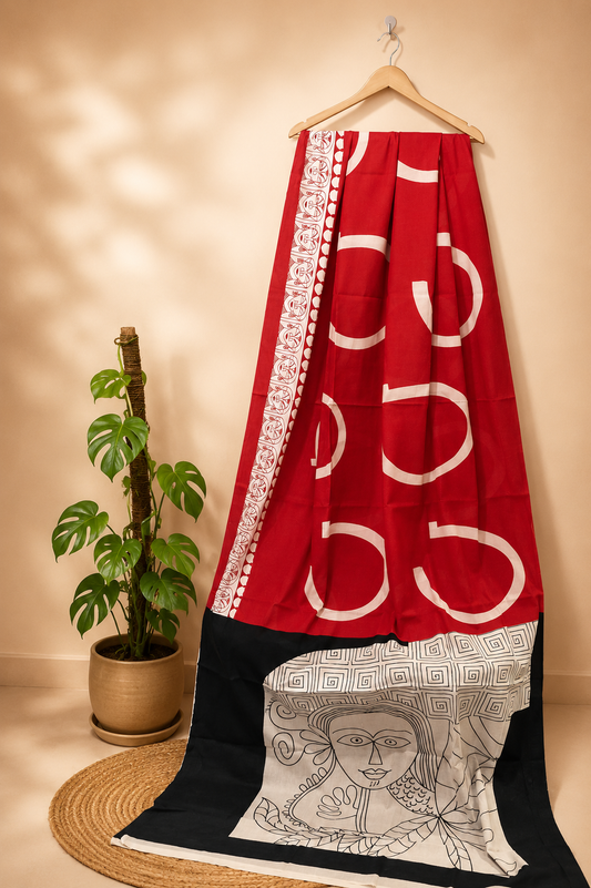 Mul Cotton Saree