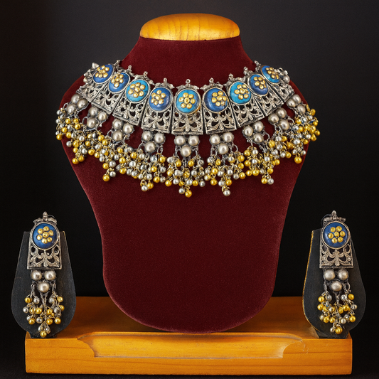 Blue Meenakari Grace