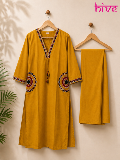 Office Wear Cotton Suit
