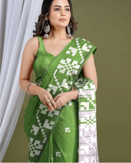 Green Saree