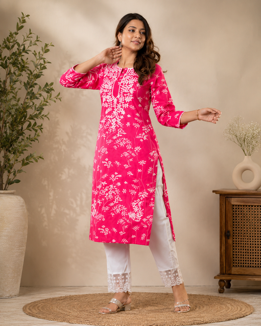 cotton kurta set